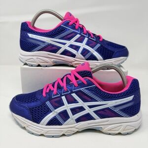 Asics Gel Contend 4 Women's Running Athletic Shoes Size 6.5 C707N Blue Pink